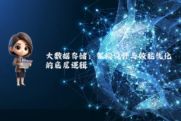 大数据存储:架构设计与效能优化的底层逻辑
